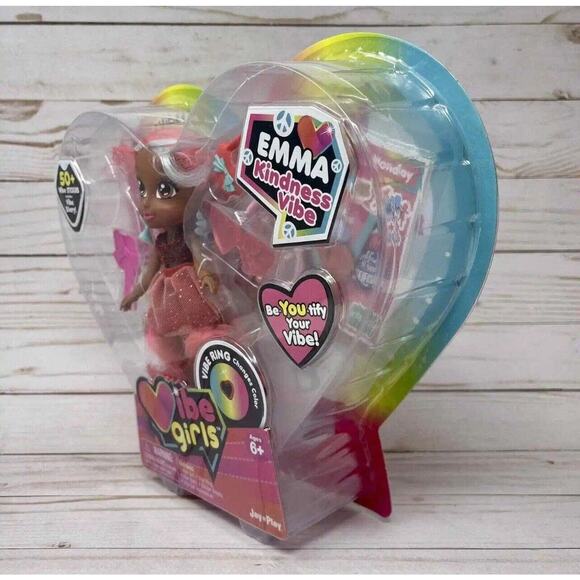 Vibe Girls Doll Emma Kindness Accessories 50 Stickers Vibe Diary NEW - Picture 10 of 10